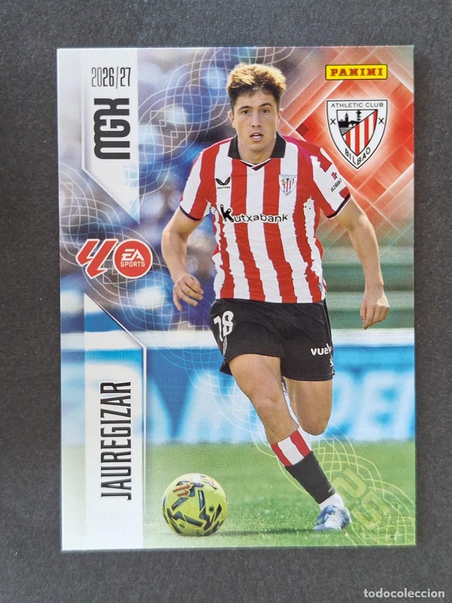 Cromos de f&uacute;tbol: L1 JAUREGIZAR ATHLETIC CLUB DE BILBAO 46 PANINI MEGACRACKS 2026 2027 26 27