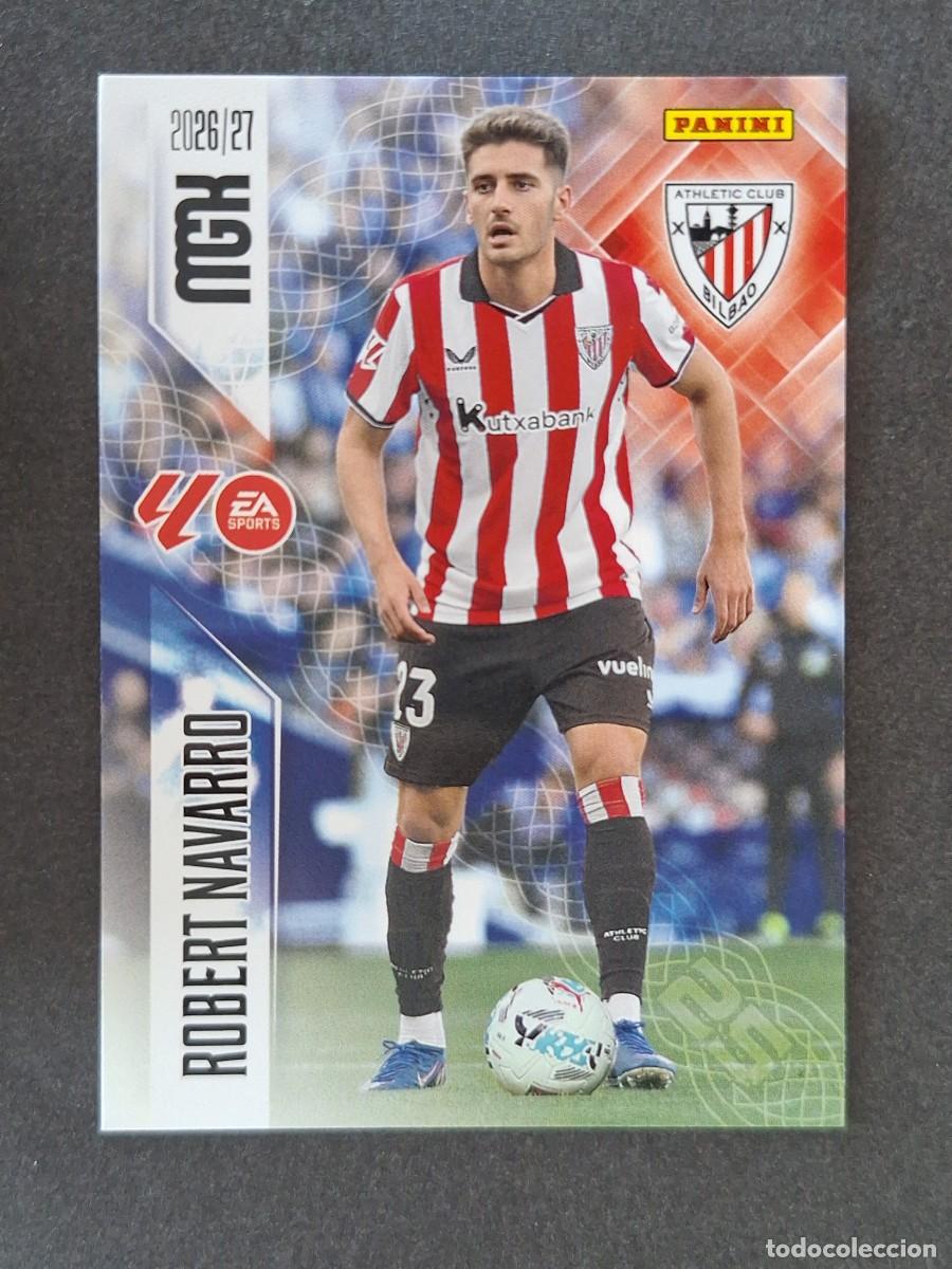 Cromos de f&uacute;tbol: L1 ROBERT NAVARRO ATHLETIC CLUB DE BILBAO 51 PANINI MEGACRACKS 2026 2027 26 27