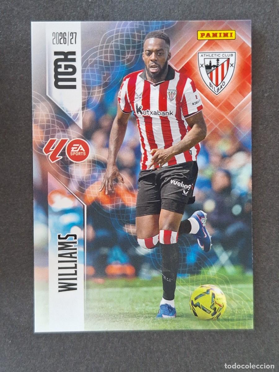 Cromos de f&uacute;tbol: L1 WILLIAMS ATHLETIC CLUB DE BILBAO 52 PANINI MEGACRACKS 2026 2027 26 27