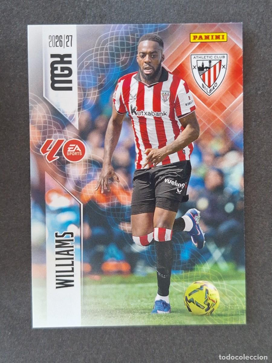 Cromos de f&uacute;tbol: L1 WILLIAMS ATHLETIC CLUB DE BILBAO 52 PANINI MEGACRACKS 2026 2027 26 27