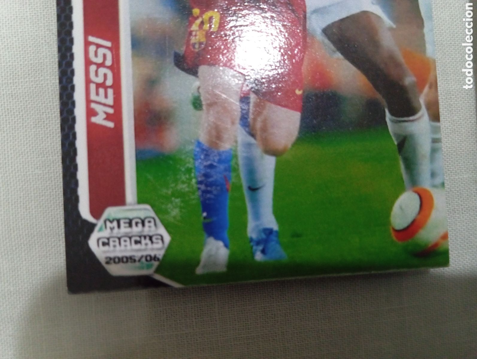 Cromos de f&uacute;tbol: Cromos Messi megacraks . 3 cromos - Foto 4
