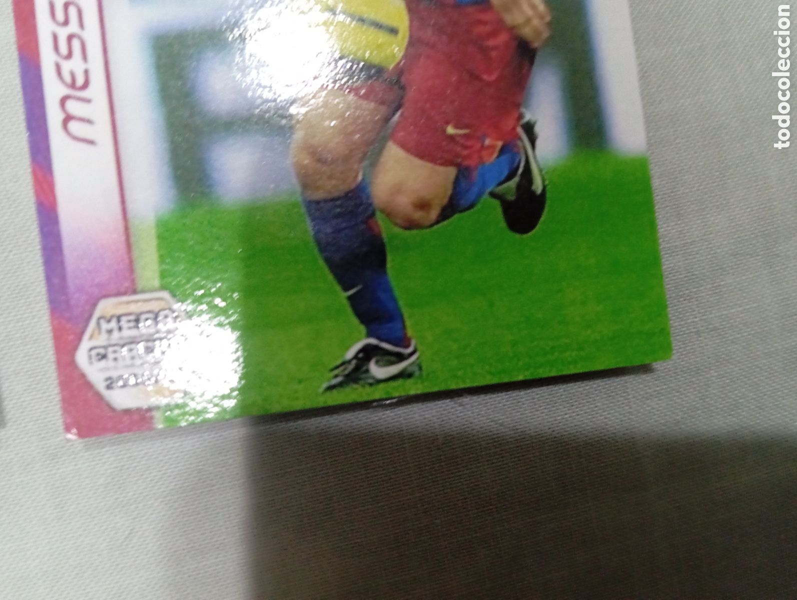 Cromos de f&uacute;tbol: Cromos Messi megacraks . 3 cromos - Foto 6