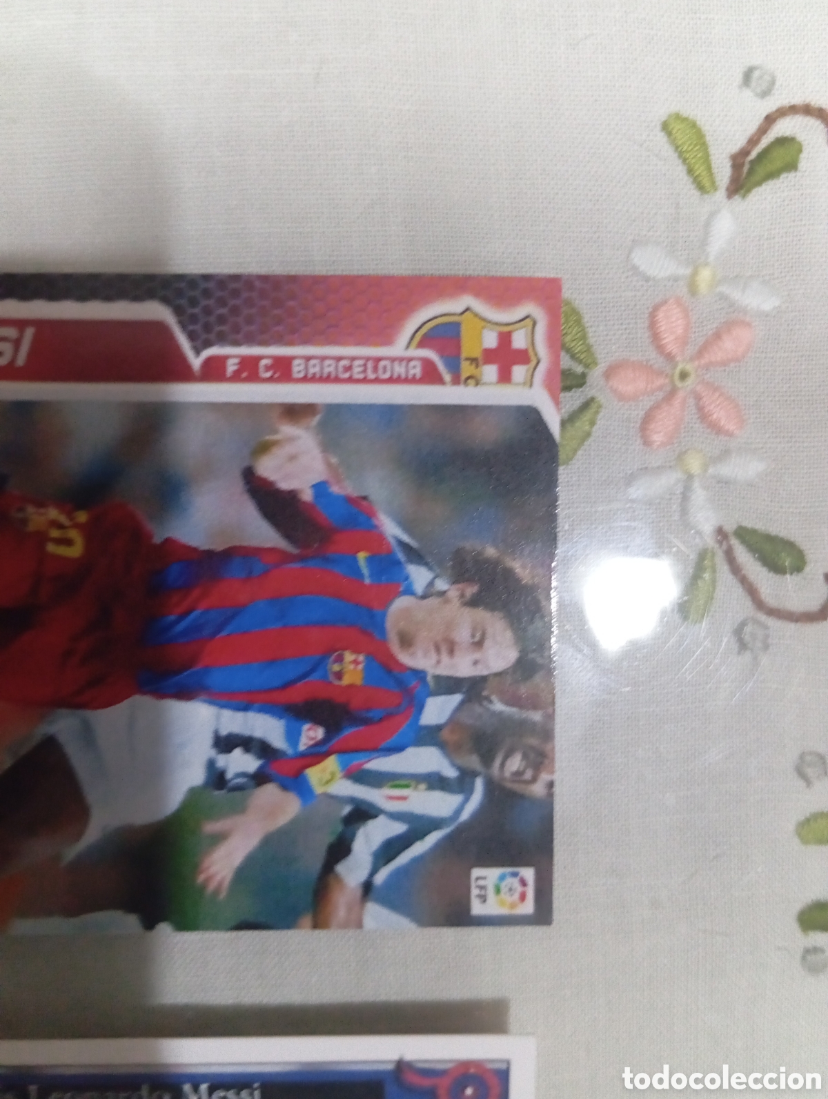 Cromos de f&uacute;tbol: Cromos Messi megacraks . 3 cromos - Foto 8