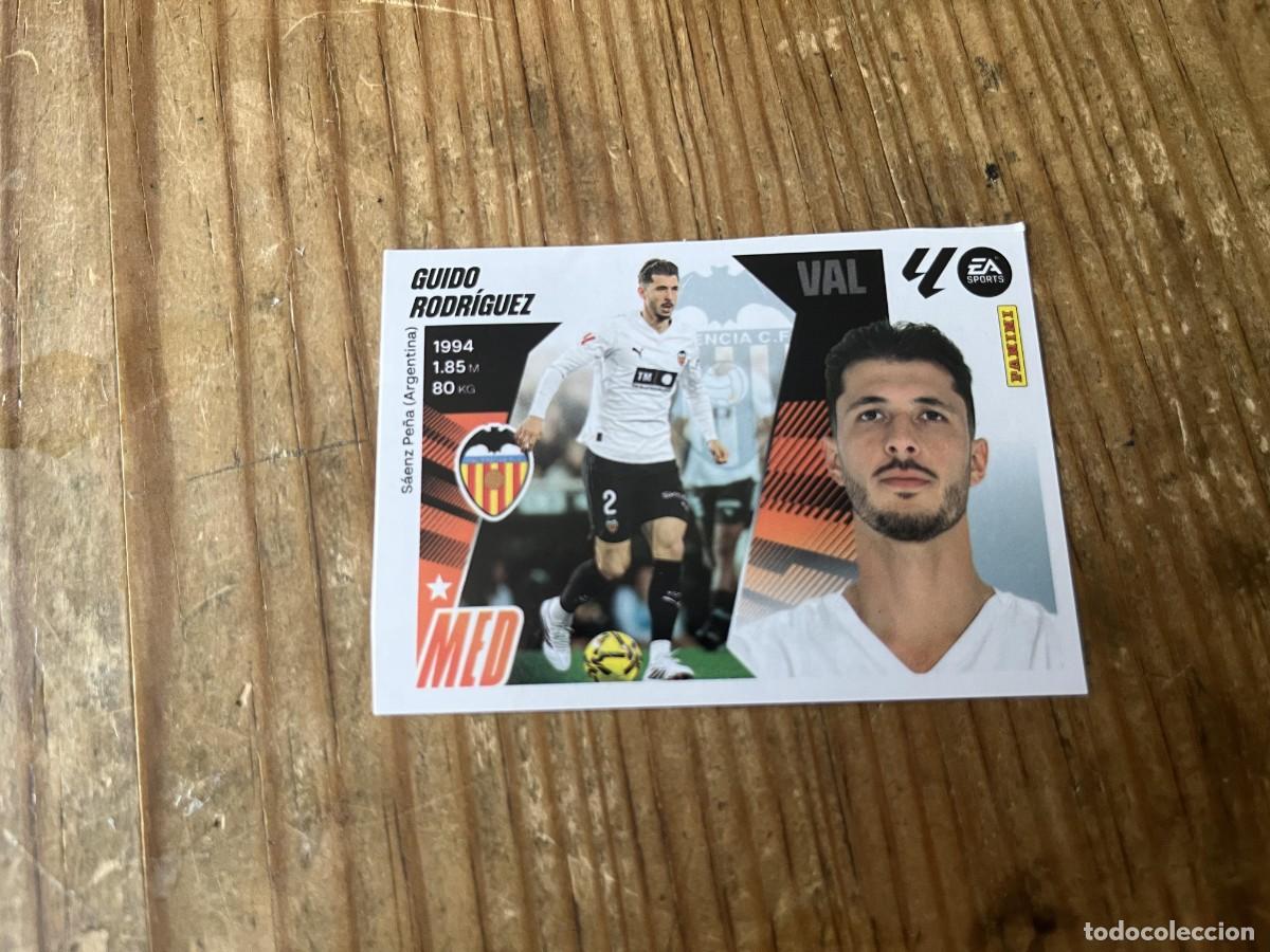 Football Stickers: R31885 CROMO SIN PEGAR NUNCA PEGADO MERCADO DE INVIERNO 2025 2026 # 35 GUIDO RODRIGUEZ VALENCIA