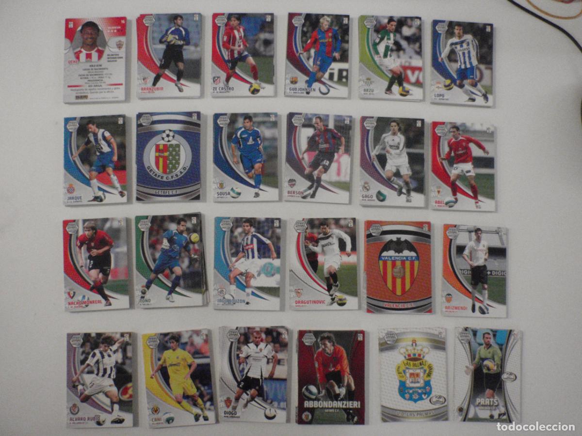Cromos de f&uacute;tbol: LOTE 245 cromos MEGACRACKS trading card diferentes 2007 2008. Fichas PANINI MGK MEGA CRACKS 07 08