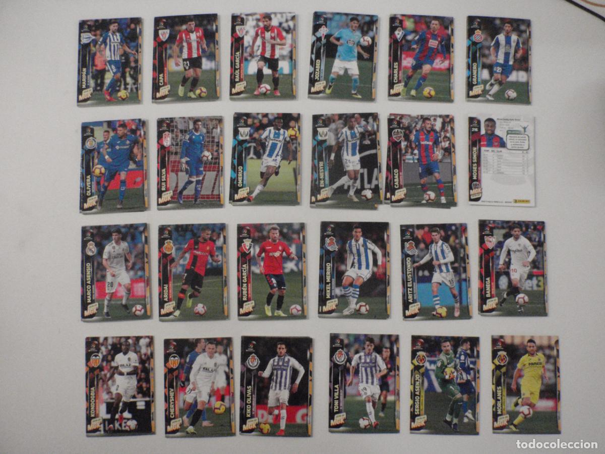 Football Stickers: LOTE 112 cromos MEGACRACKS trading card diferentes 2019 2020. Fichas PANINI MGK MEGA CRACKS 19 20