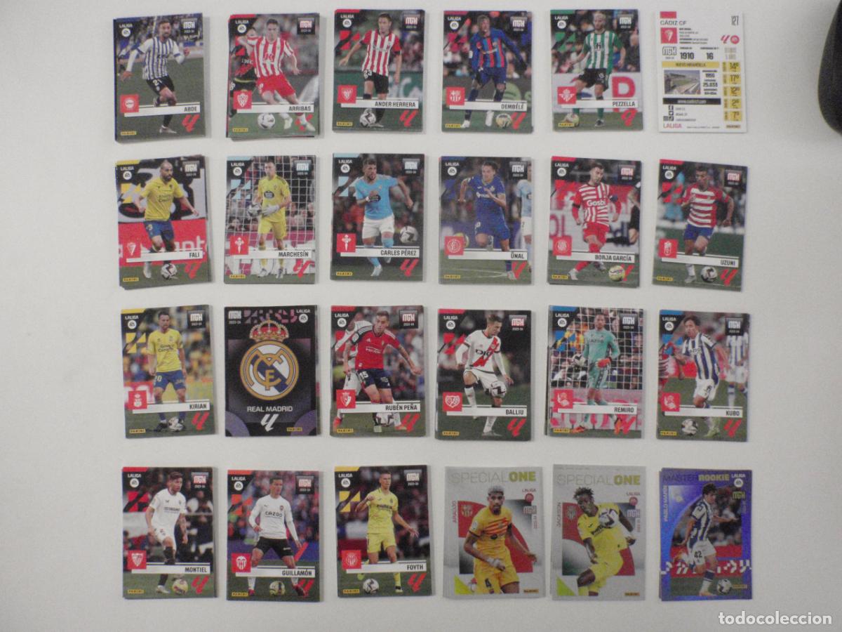 Figurine di Calcio: LOTE 162 cromos MEGACRACKS trading card diferentes 2023 2024. Fichas PANINI MGK MEGA CRACKS 23 24
