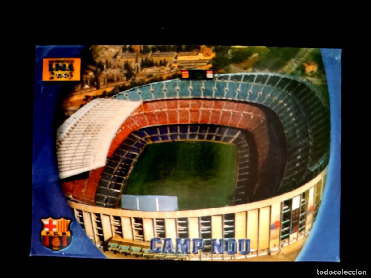 Cromos de f&uacute;tbol: 83 ESTADIO CAMP NOU - F.C. BARCELONA - MUNDICROMO 2003