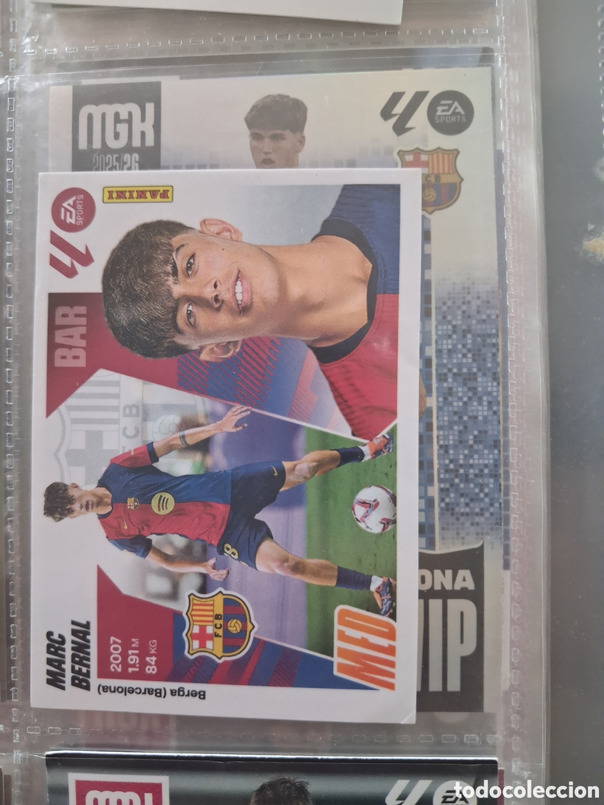 Cromos de f&uacute;tbol: Liga 25/26 Ediciones Este Sin Pegar FC Barcelona 11B Marc Bernal
