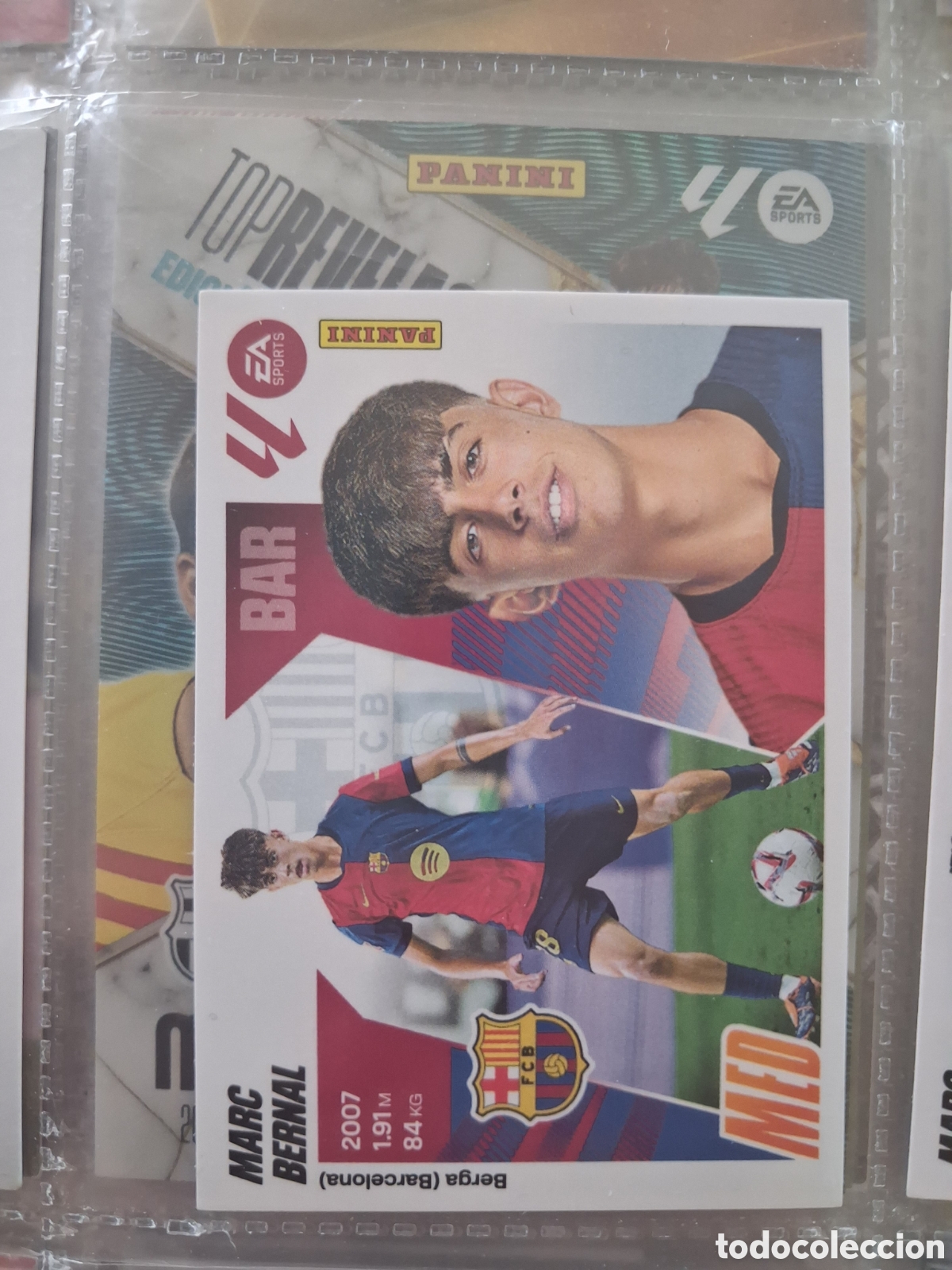 Cromos de f&uacute;tbol: Liga 25/26 Ediciones Este Sin Pegar FC Barcelona 11B Marc Bernal