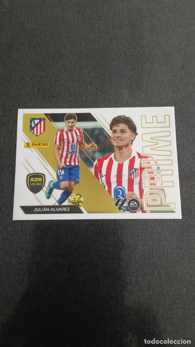 Cromos de f&uacute;tbol: Julian Alvarez ADN Prime 6 Atletico de Madrid Ediciones Liga este 26 27 2026/2027