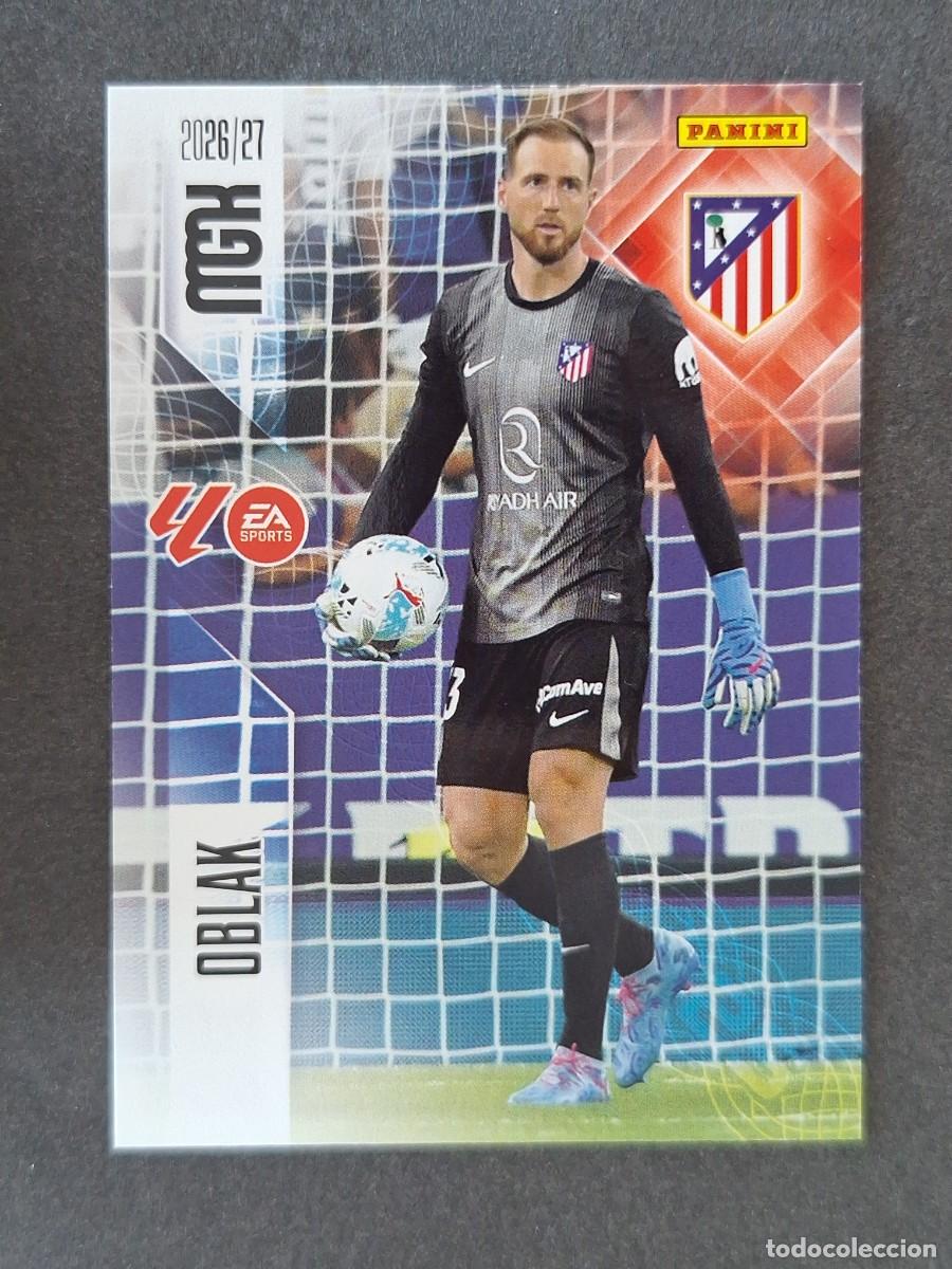 Cromos de f&uacute;tbol: L1 OBLAK ATETICO DE MADRID 56 PANINI MEGACRACKS 2026 2027 26 27