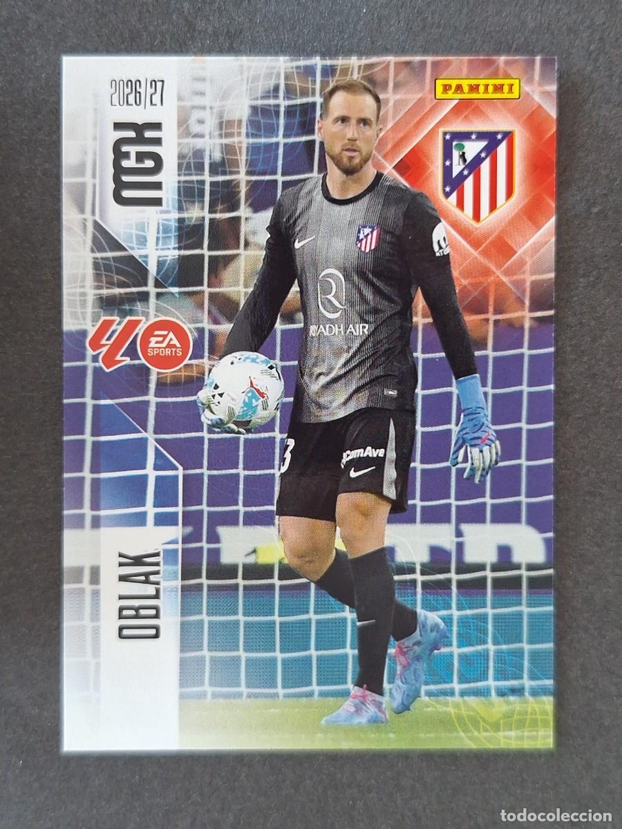 Cromos de f&uacute;tbol: L1 OBLAK ATETICO DE MADRID 56 PANINI MEGACRACKS 2026 2027 26 27