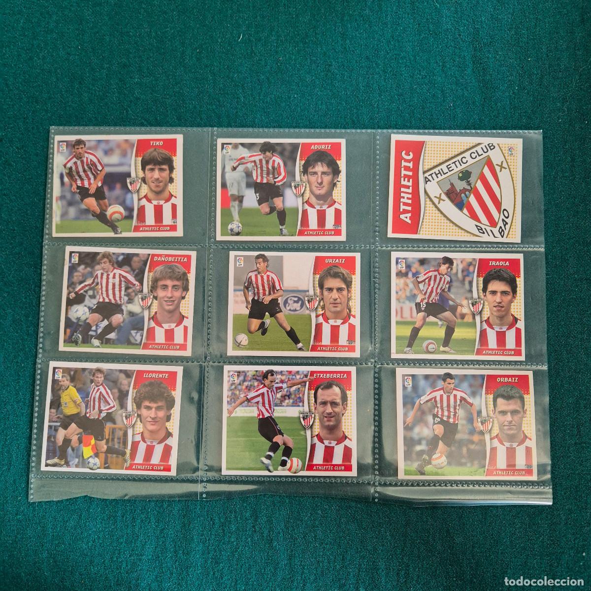 Football Stickers: 9 cromos liga ESTE 2006 2007 BILBAO