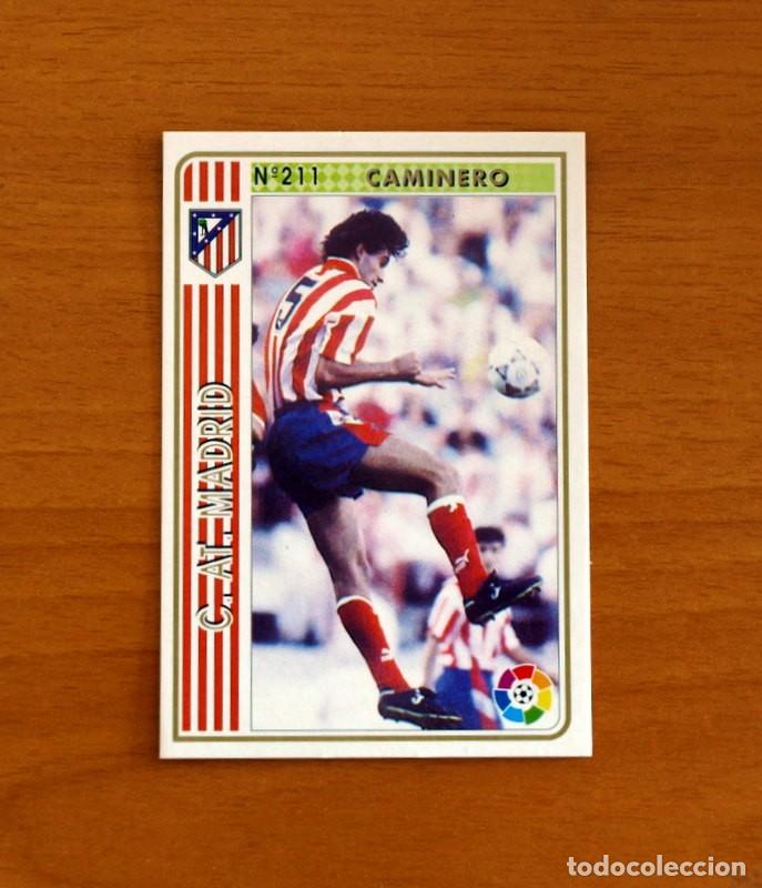 Cromos de f&uacute;tbol: Atl&eacute;tico de Madrid -N&ordm; 211 Caminero -Mundicromo Las Fichas de la Liga 1994-1995-94-95