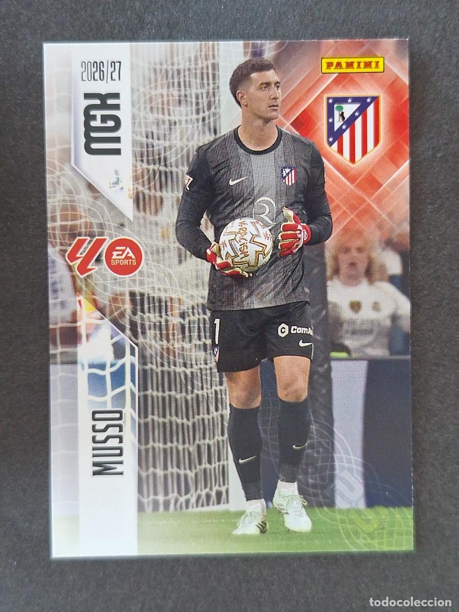 Cromos de f&uacute;tbol: L1 MUSO ATETICO DE MADRID 57 PANINI MEGACRACKS 2026 2027 26 27
