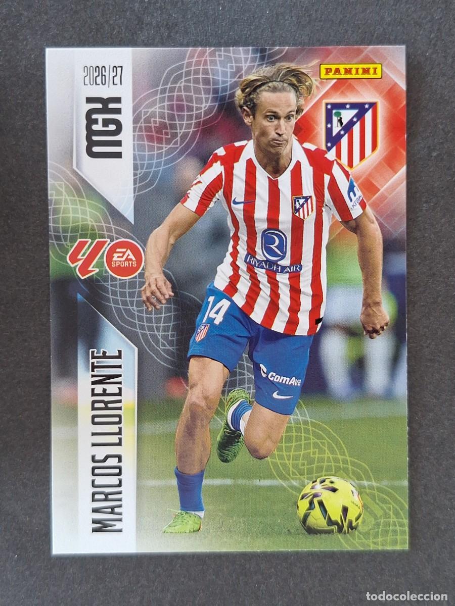 Cromos de f&uacute;tbol: L1 MARCOS LLORENTE ATETICO DE MADRID 58 PANINI MEGACRACKS 2026 2027 26 27