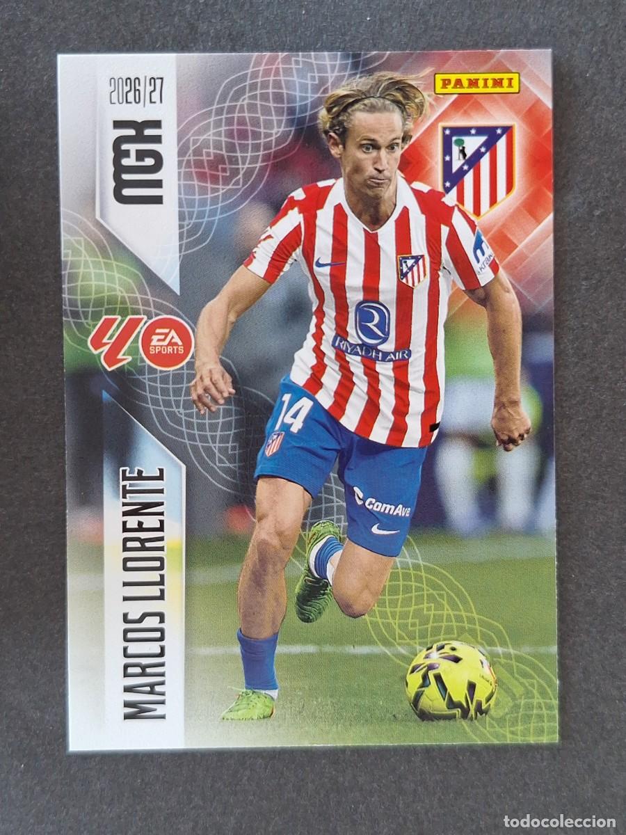 Cromos de f&uacute;tbol: L1 MARCOS LLORENTE ATETICO DE MADRID 58 PANINI MEGACRACKS 2026 2027 26 27