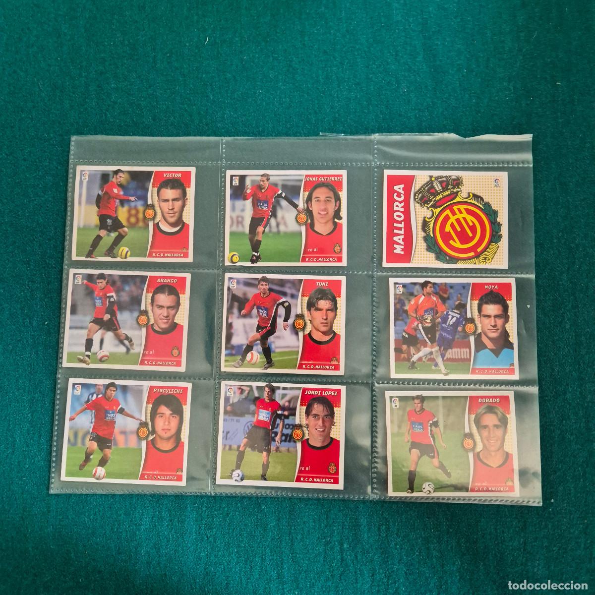 Figurine di Calcio: 9 cromos liga ESTE 2006 2007 MALLORCA