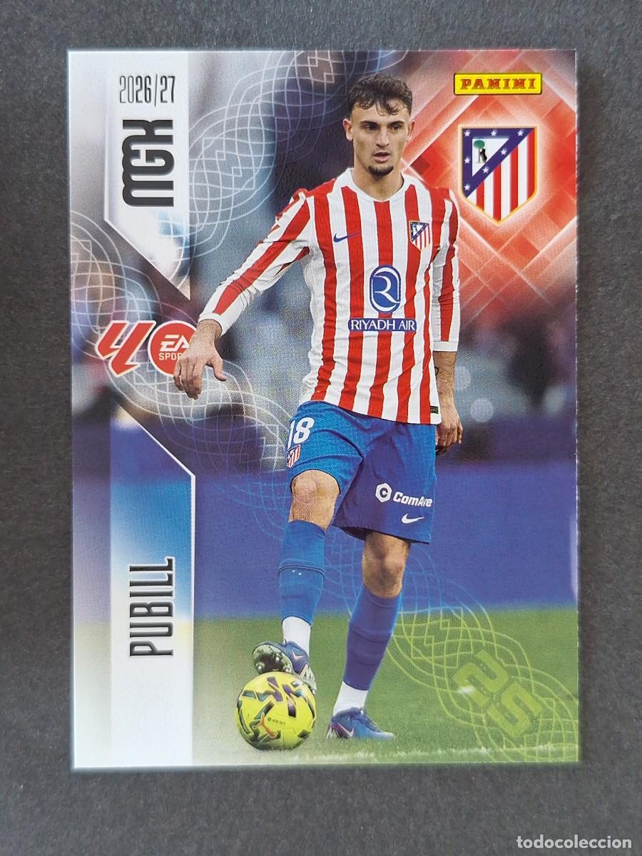 Cromos de f&uacute;tbol: L1 PUBILL ATETICO DE MADRID 60 PANINI MEGACRACKS 2026 2027 26 27