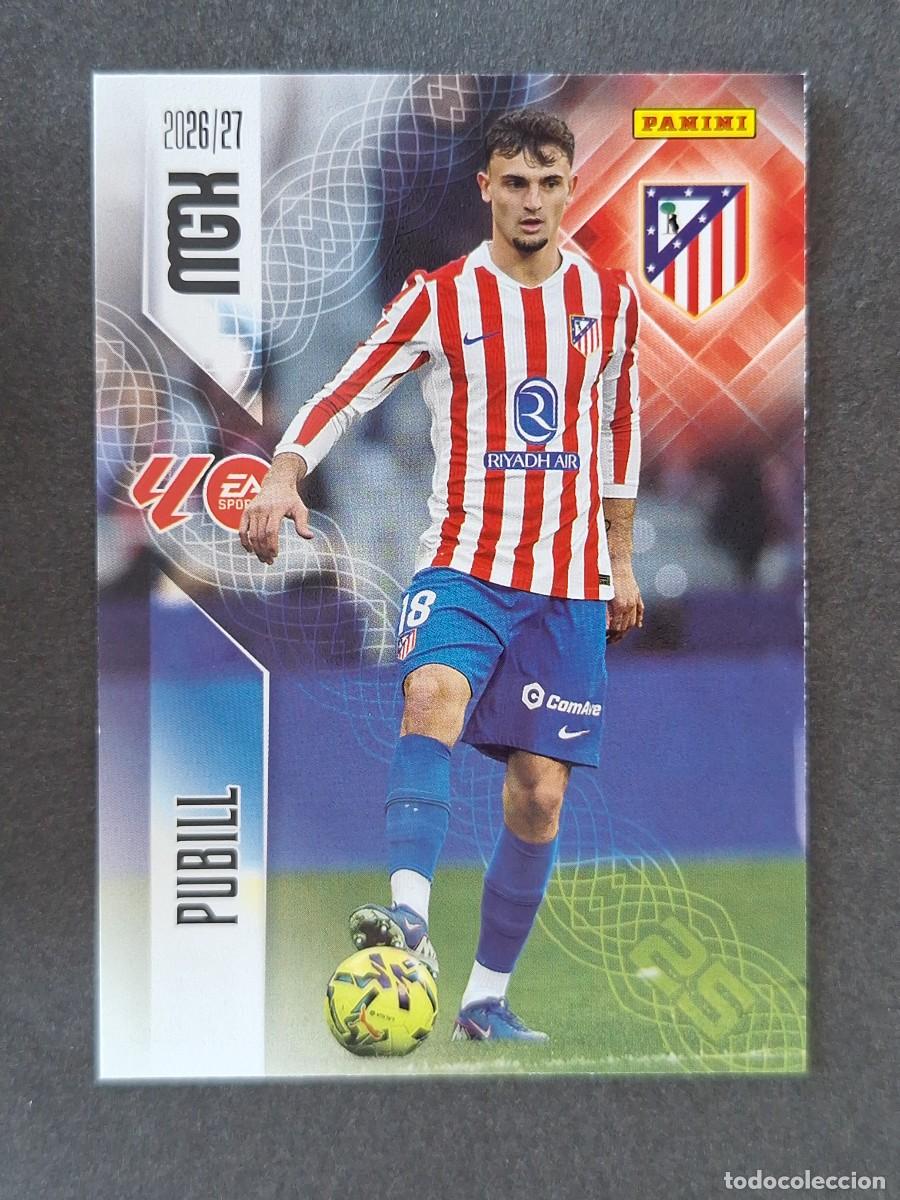 Cromos de f&uacute;tbol: L1 PUBILL ATETICO DE MADRID 60 PANINI MEGACRACKS 2026 2027 26 27