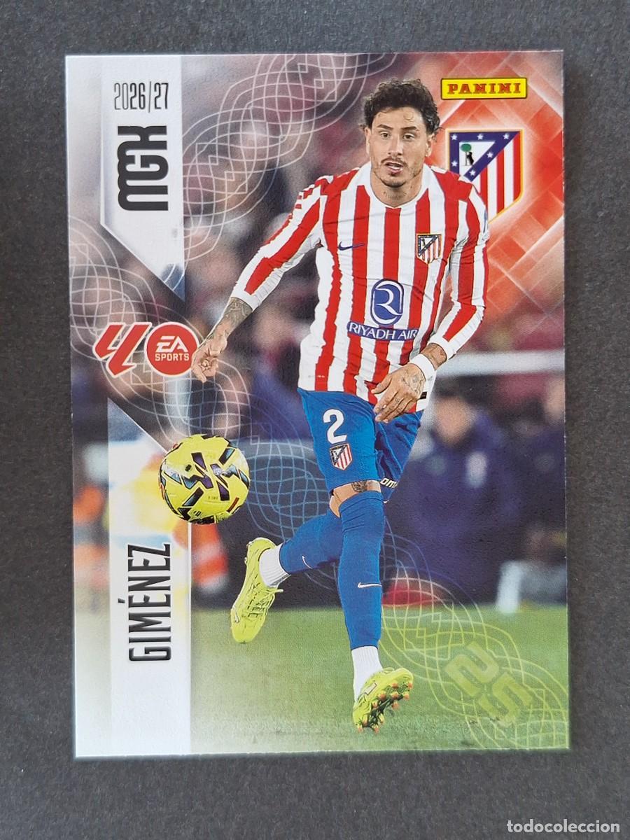Cromos de f&uacute;tbol: L1 GIMENEZ ATETICO DE MADRID 61 PANINI MEGACRACKS 2026 2027 26 27