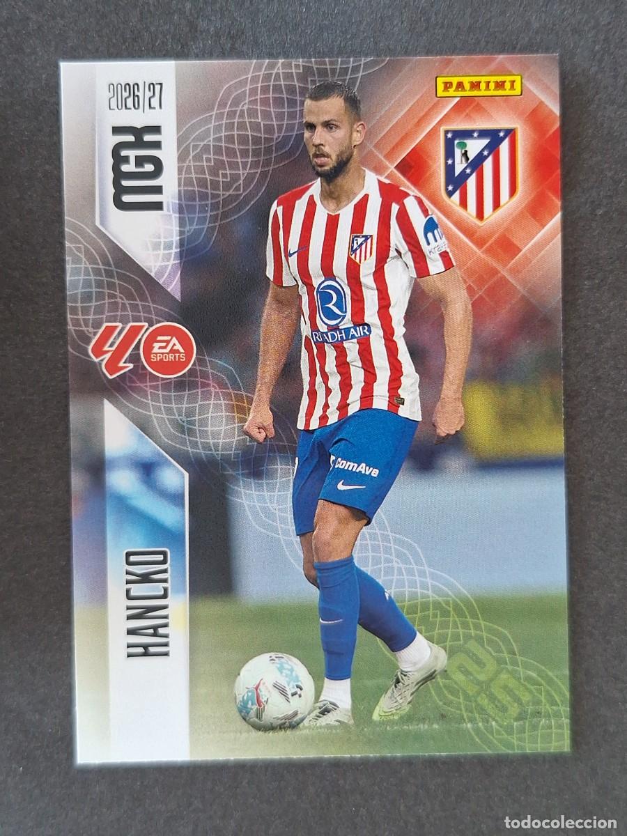 Cromos de Futebol: L1 HANCKO ATETICO DE MADRID 62 PANINI MEGACRACKS 2026 2027 26 27
