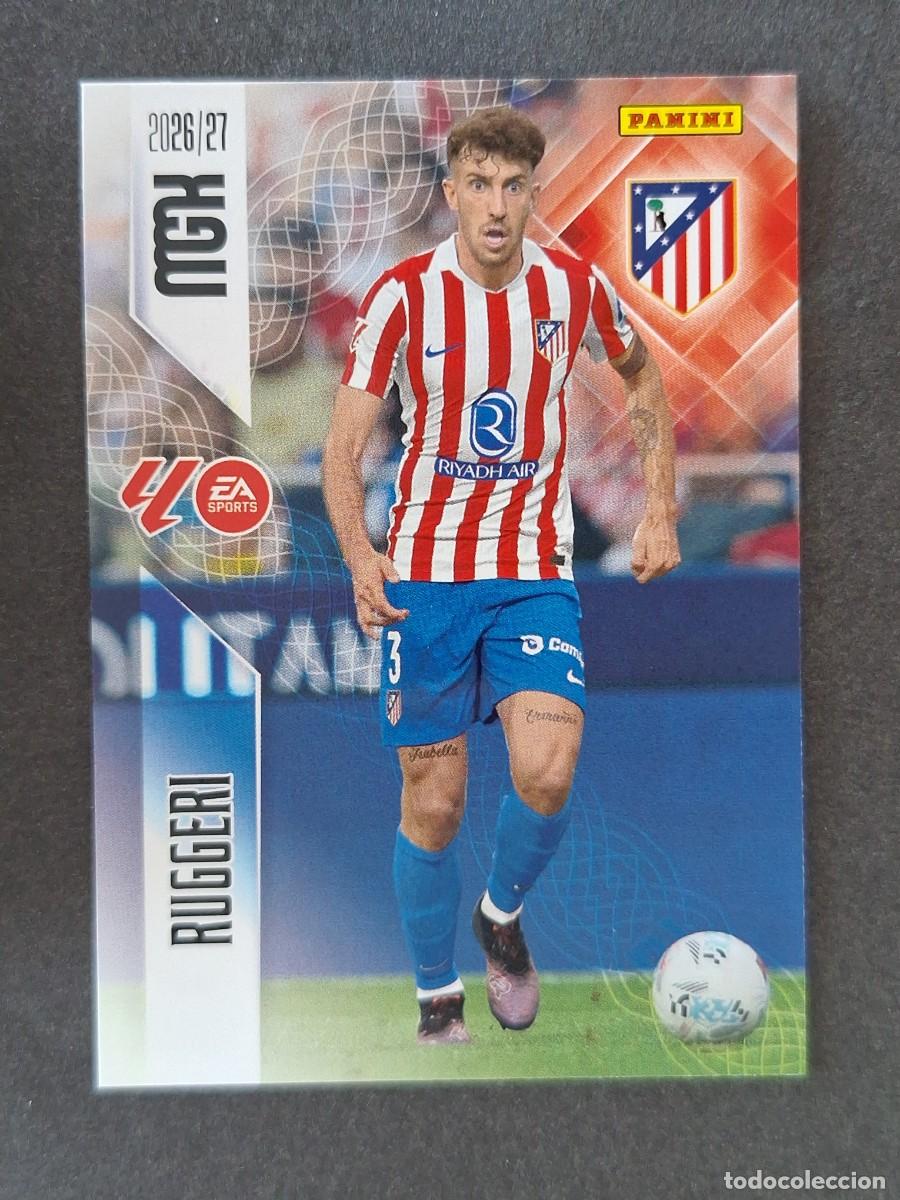 Cromos de Futebol: L1 RUGGERI ATETICO DE MADRID 63 PANINI MEGACRACKS 2026 2027 26 27