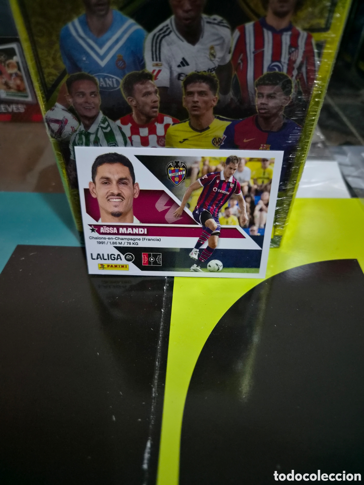 Cromos de Futebol: N&deg;8 Levante Mandi Liga Este 26/27