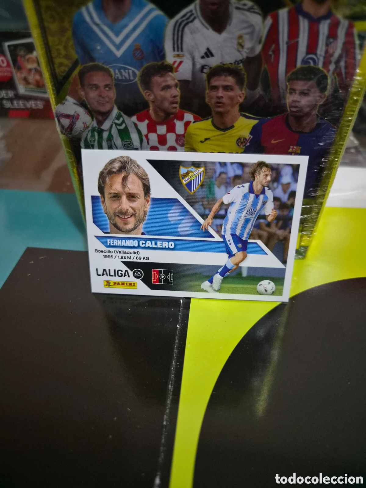 Cromos de Futebol: N&deg;7 Malaga Calero Liga Este 26/27