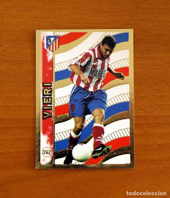 Cromos de Futebol: Atl&eacute;tico de Madrid - N&ordm; 392 Vieri Trofeo Pichichi - Mundicromo Las Fichas de la Liga 1998-1999-98-99