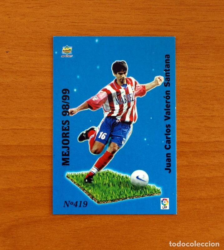Cromos de Futebol: Atl&eacute;tico Madrid - N&ordm; 419, Valeron -Mejores 98-99 -Las Fichas de la Liga Mundicromo 1999-2000, 99-00