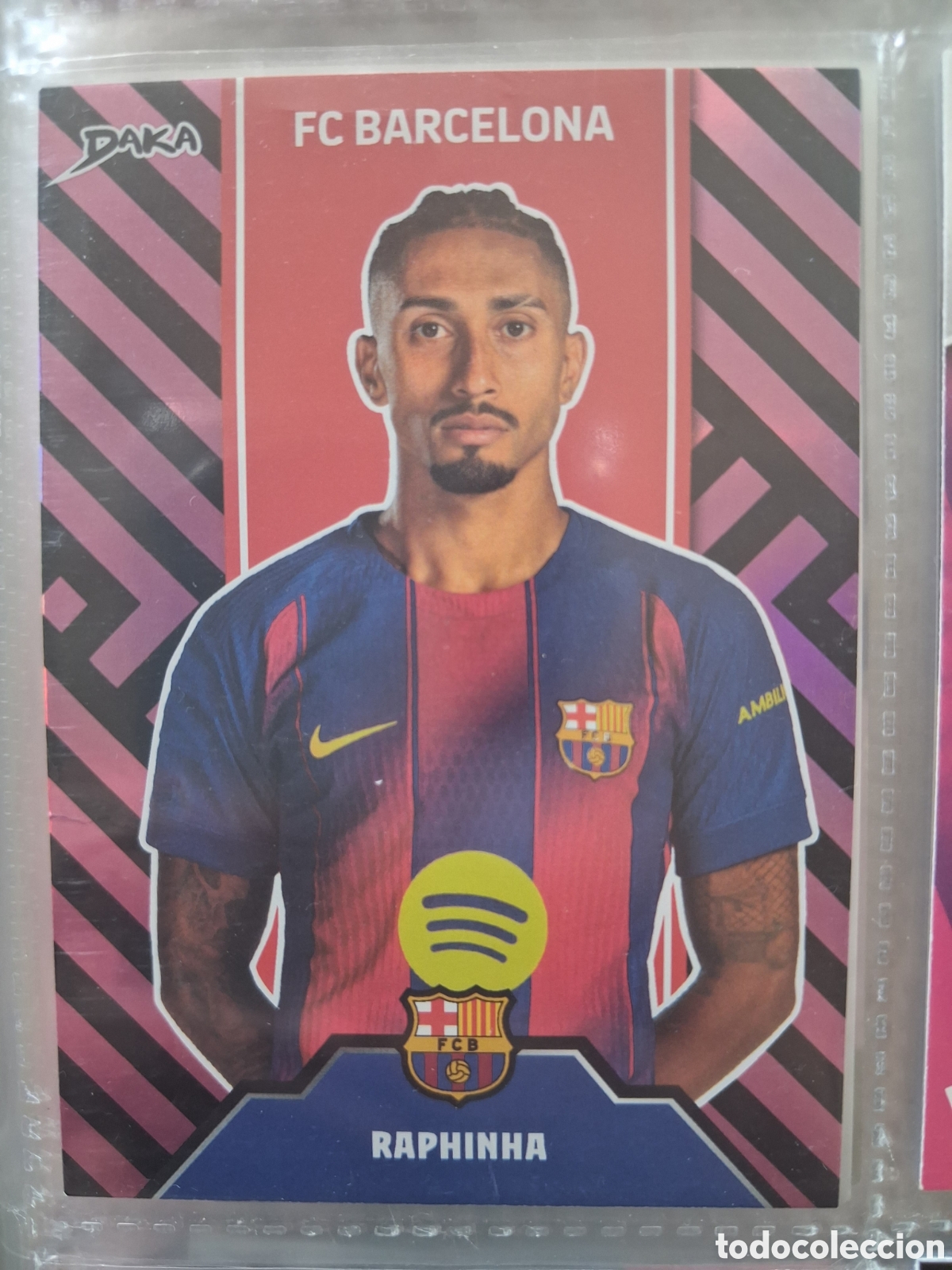 Cartes &agrave; collectionner de Football: DAKA.F.C.BARCELONA 2025/26.RAPHINHA numerada a 99