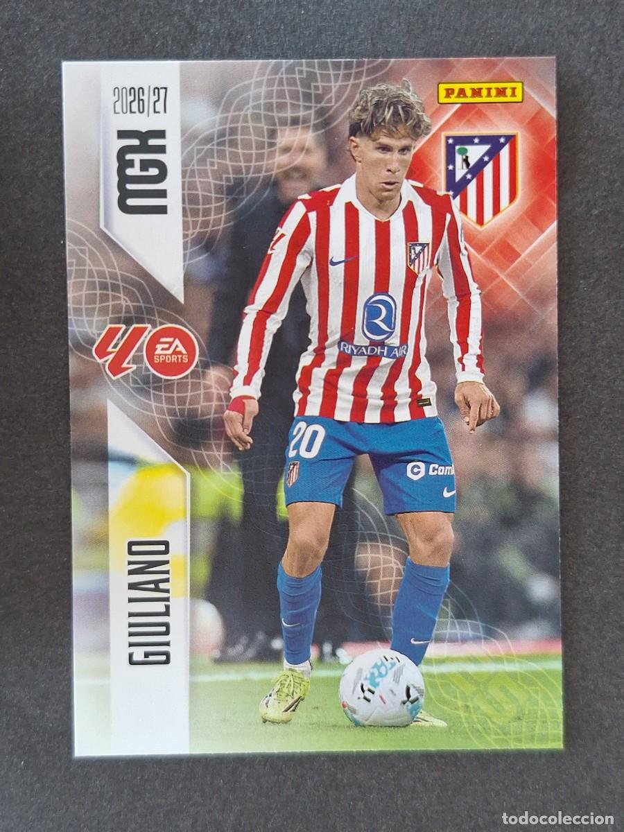 Cartes &agrave; collectionner de Football: L1 GIULIANO ATETICO DE MADRID 69 PANINI MEGACRACKS 2026 2027 26 27