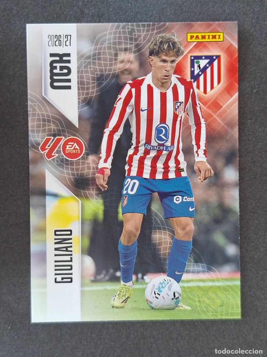 Cartes &agrave; collectionner de Football: L1 GIULIANO ATETICO DE MADRID 69 PANINI MEGACRACKS 2026 2027 26 27