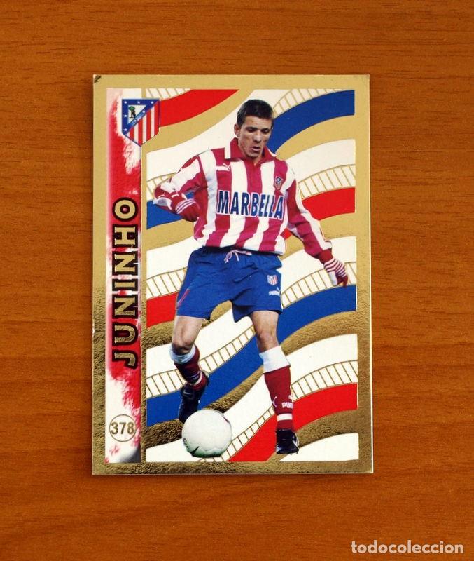 Cartes &agrave; collectionner de Football: Atl&eacute;tico de Madrid -N&ordm; 378 Juninho El Mejor 97-98-Mundicromo Las Fichas de la Liga 1998-1999-98-99