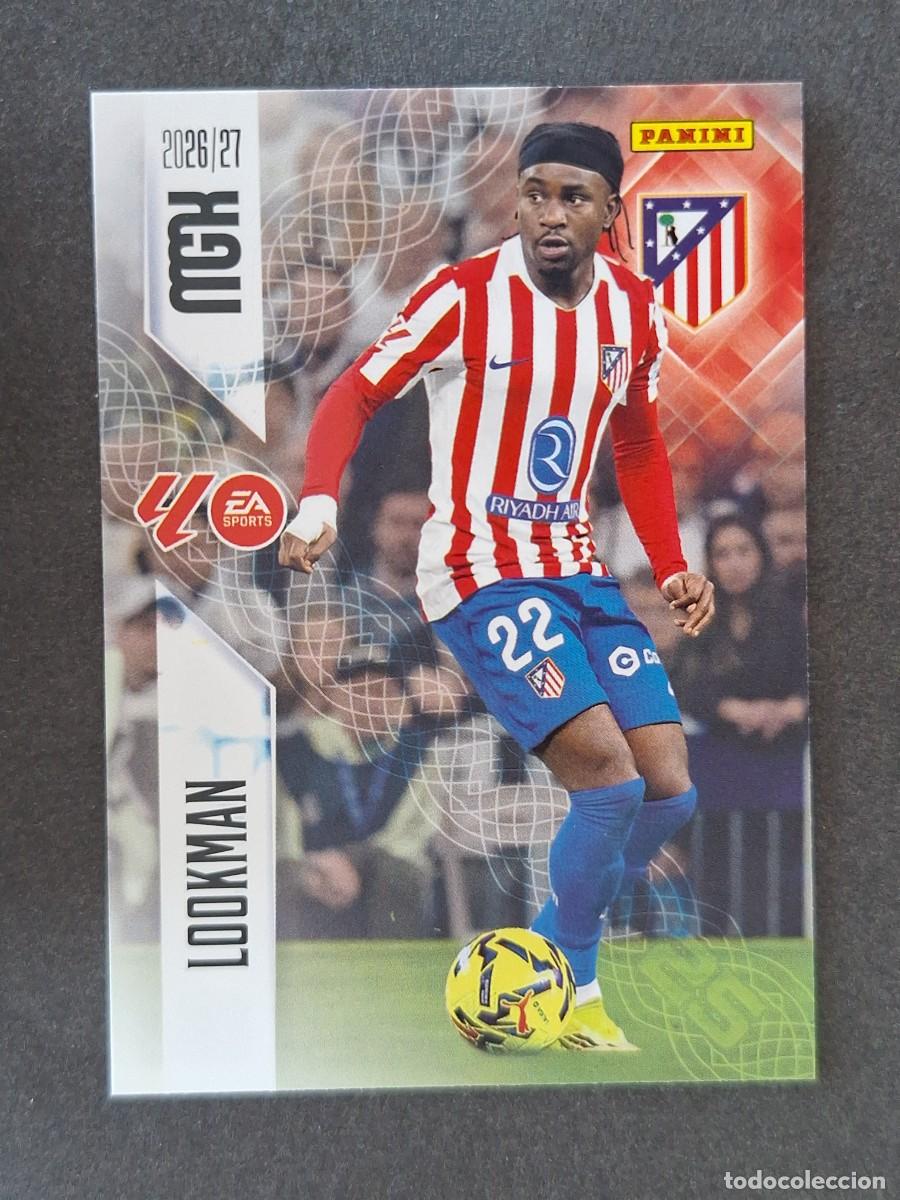 Cartes &agrave; collectionner de Football: L1 LOOKMAN ATETICO DE MADRID 70 PANINI MEGACRACKS 2026 2027 26 27