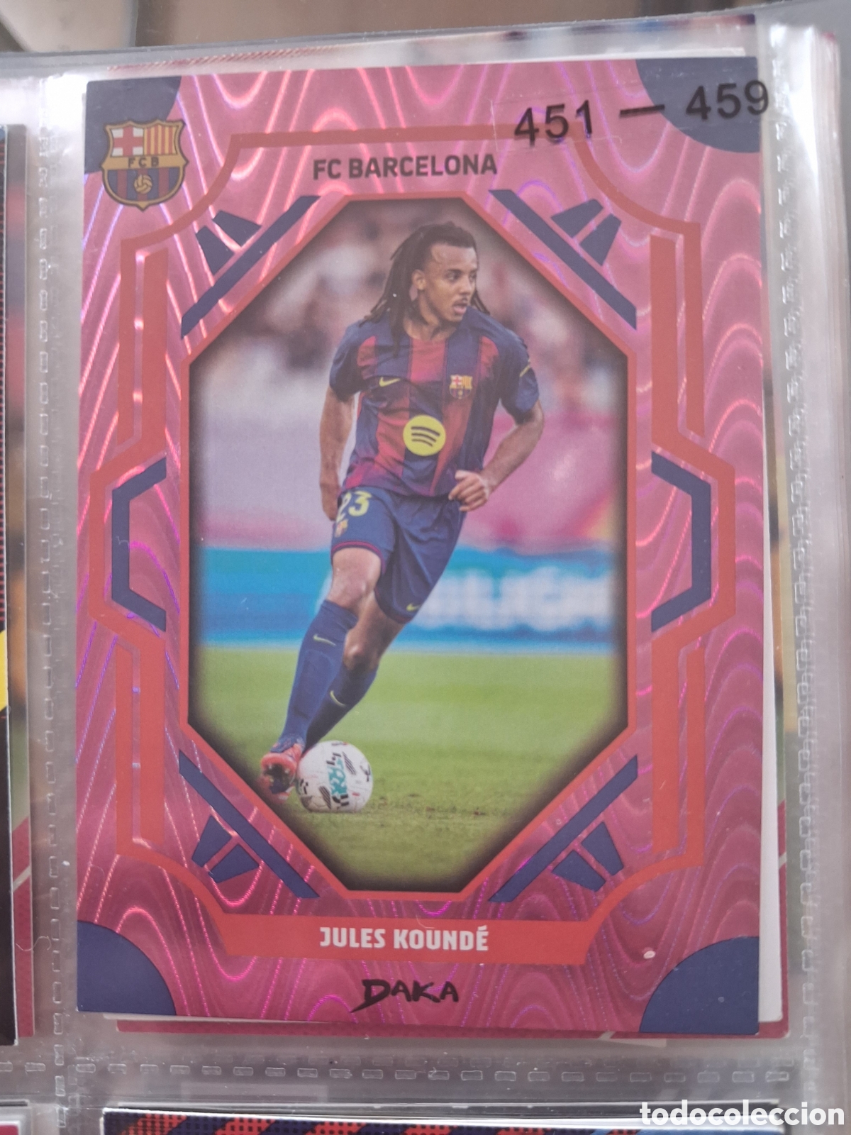 Cromos de Futebol: Kounde refractor coleccion daka numerada a 75