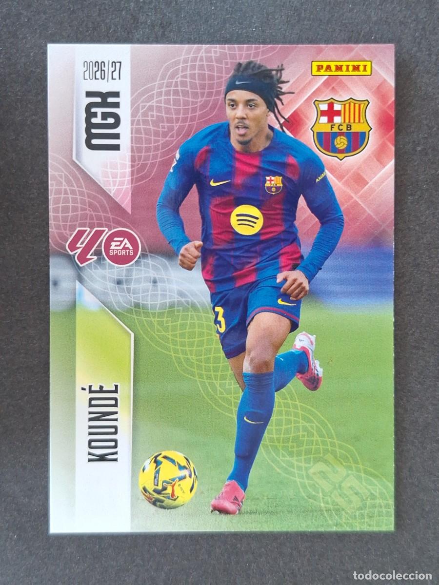 Cromos de Futebol: L1 KOUNDE F. C. BARCELONA 76 PANINI MEGACRACKS 2026 2027 26 27