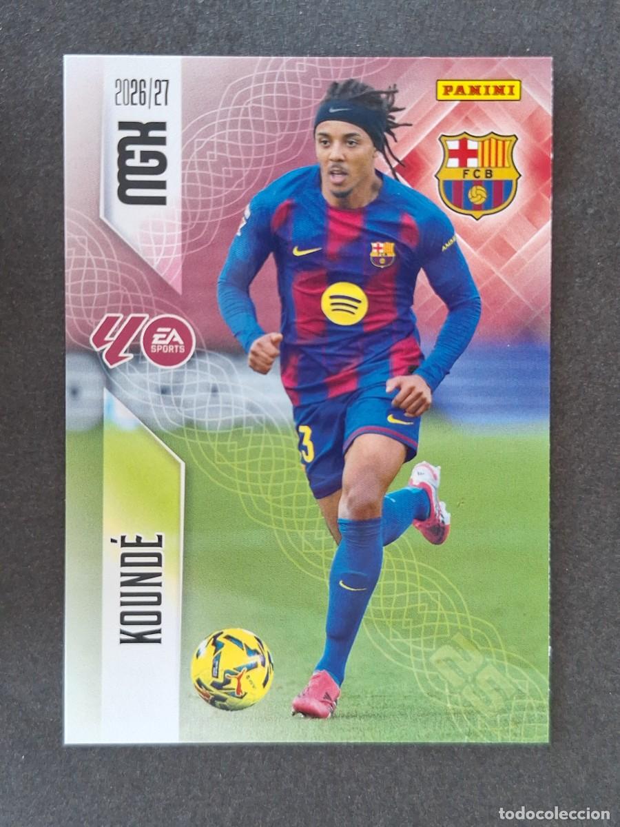 Cromos de Futebol: L1 KOUNDE F. C. BARCELONA 76 PANINI MEGACRACKS 2026 2027 26 27