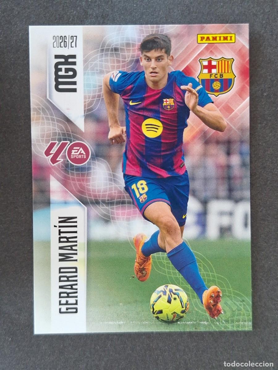 Fu&szlig;ball-Sticker: L1 GERARD MARTIN F. C. BARCELONA 77 PANINI MEGACRACKS 2026 2027 26 27