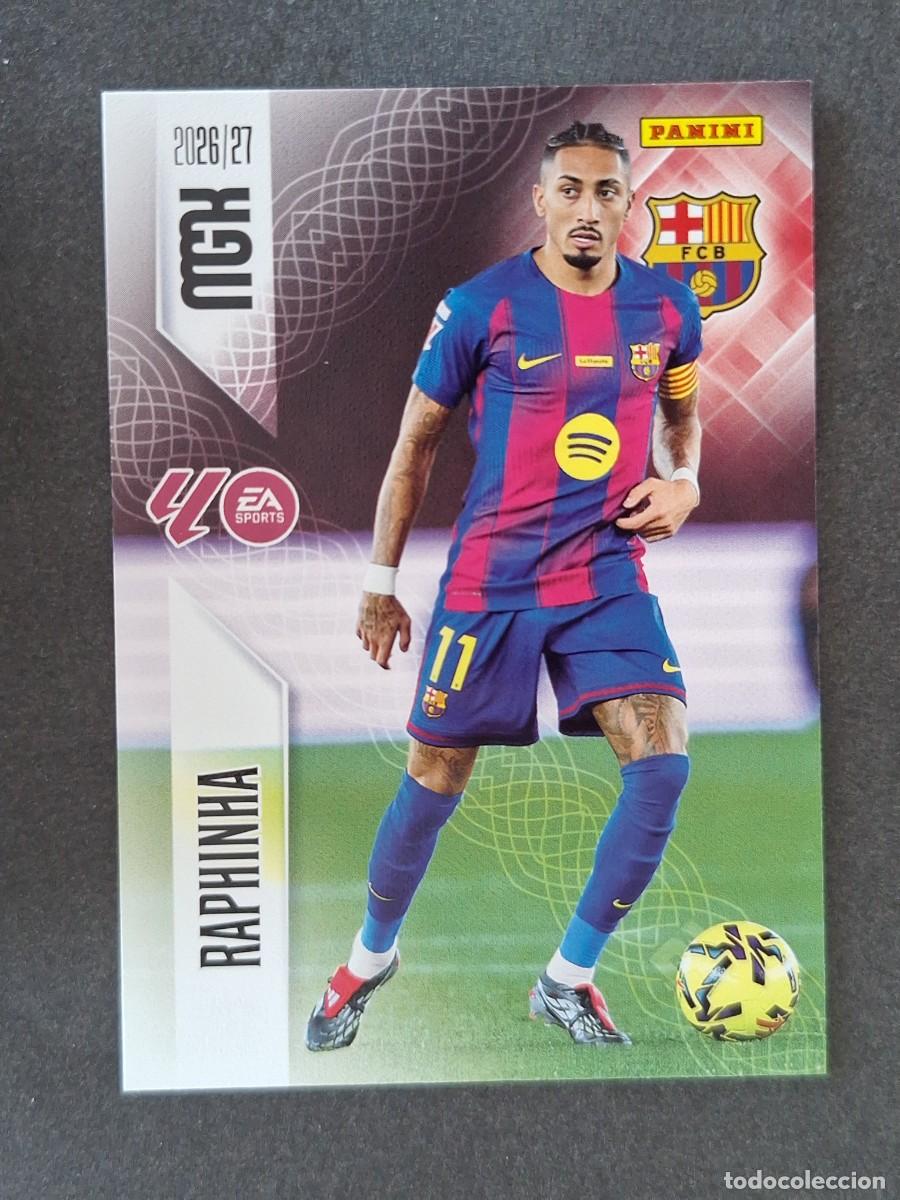 Cromos de f&uacute;tbol: L1 RAPHINHA F. C. BARCELONA 88 PANINI MEGACRACKS 2026 2027 26 27