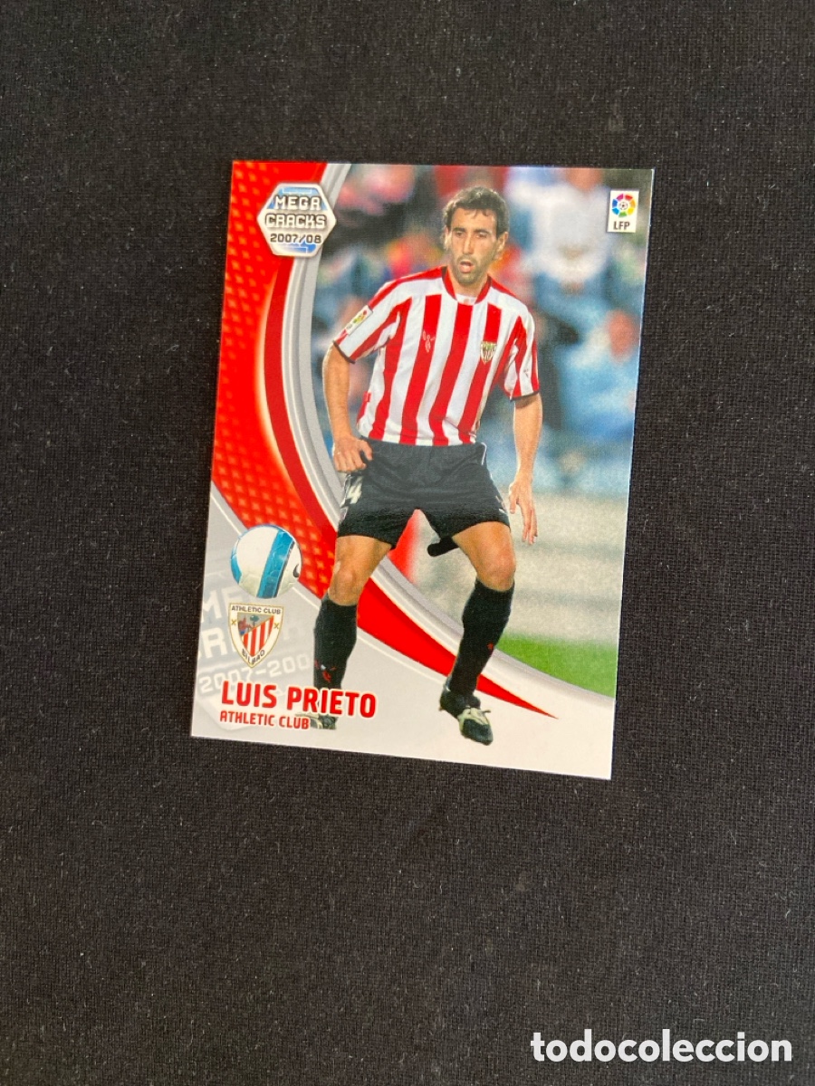 Fu&szlig;ball-Sticker: LUIS PRIETO 24 (BILBAO) MEGA