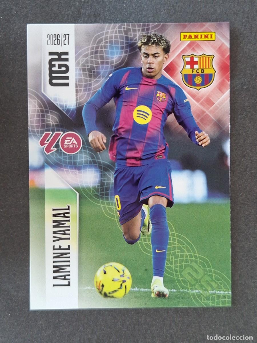 Fu&szlig;ball-Sticker: L1 LAMINE YAMAL F. C. BARCELONA 89 PANINI MEGACRACKS 2026 2027 26 27