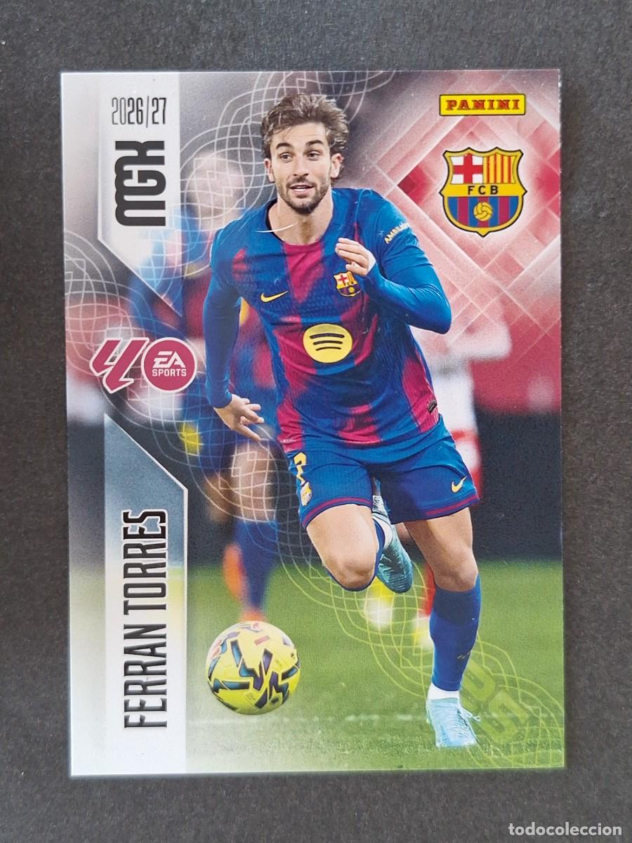 Cromos de Futebol: L1 FERRAN TORRES F. C. BARCELONA 90 PANINI MEGACRACKS 2026 2027 26 27