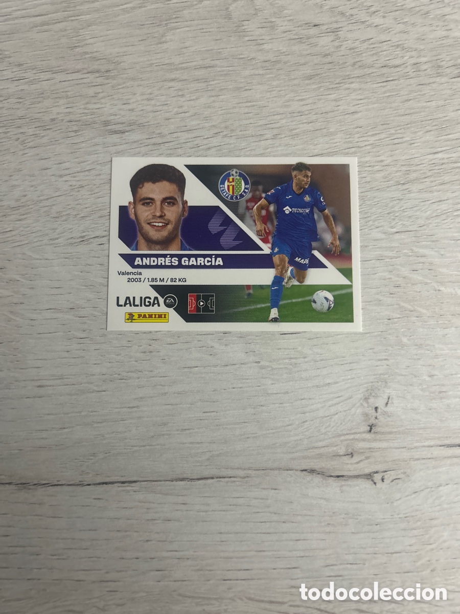 Cromos de Futebol: Andr&eacute;s Garc&iacute;a 18 &Uacute;ltimos Fichajes Getafe Segunda 2 Edici&oacute;n Liga Este 2026/27 26-27 Panini