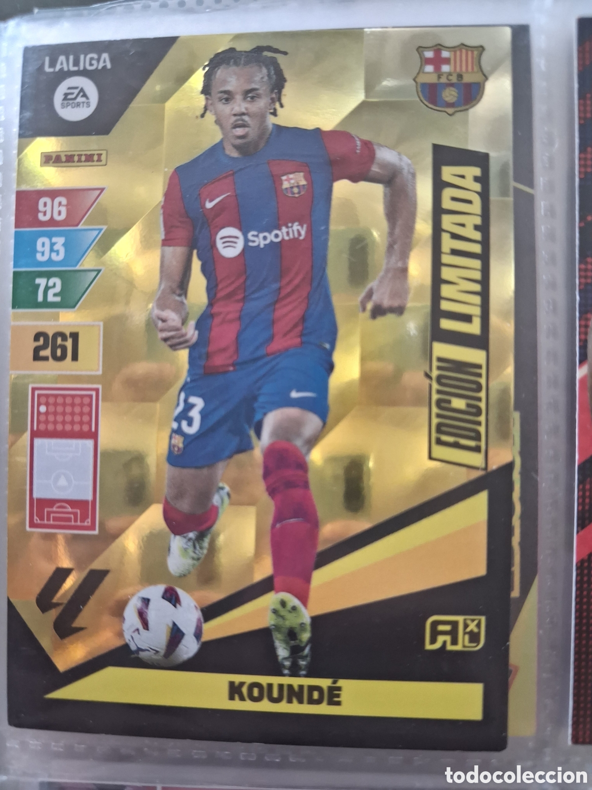 Cromos de Futebol: ADRENALYN 23-24-EDICION LIMITADA KOUNDE-F.C.B