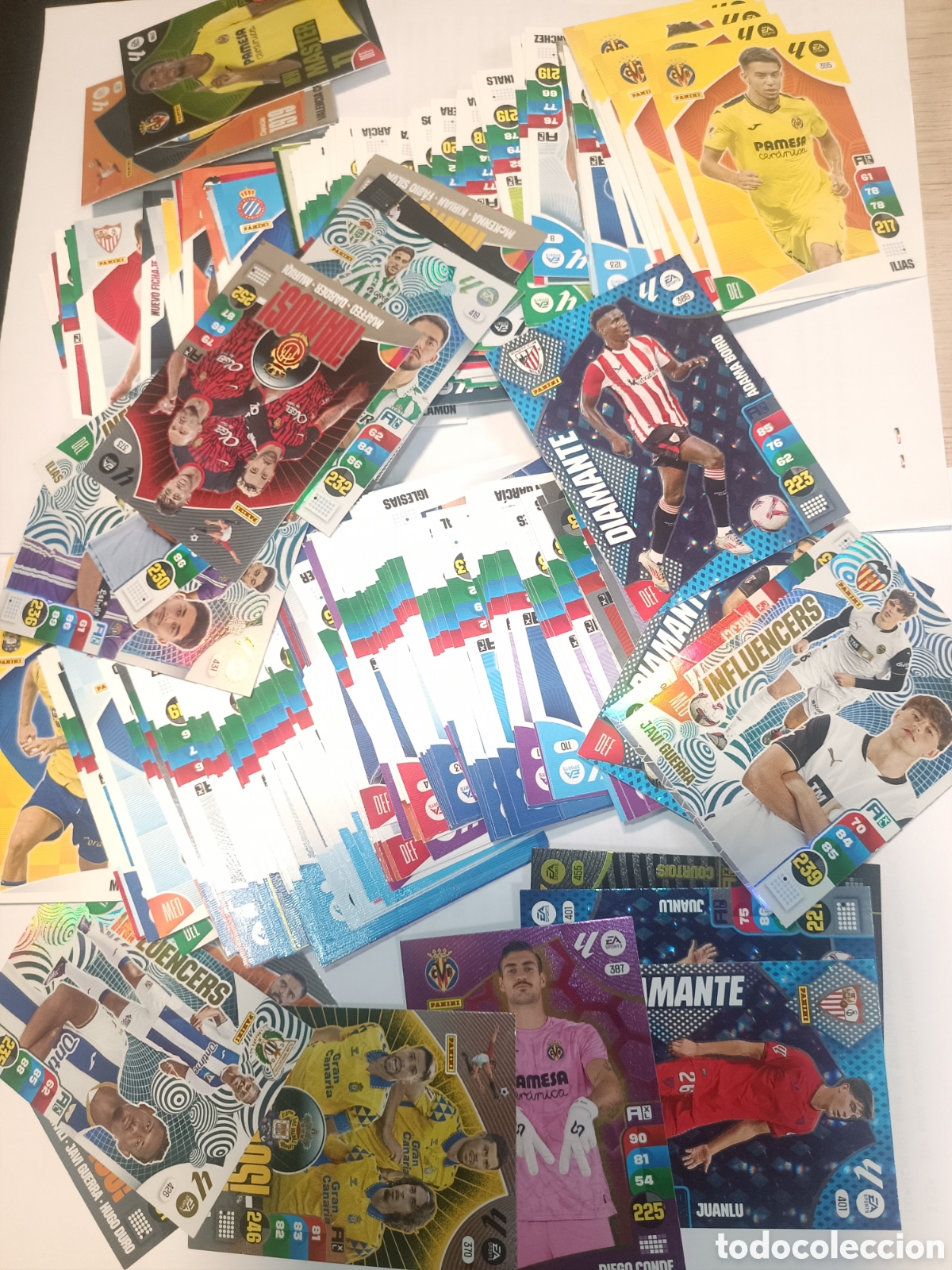 Cromos de Futebol: 265 CROMOS DE F&Uacute;TBOL, COLECCI&Oacute;N DE FICHAS ADRENALYN XL TRADING CARD TEMPORADA 2024/25 DE PANINI.