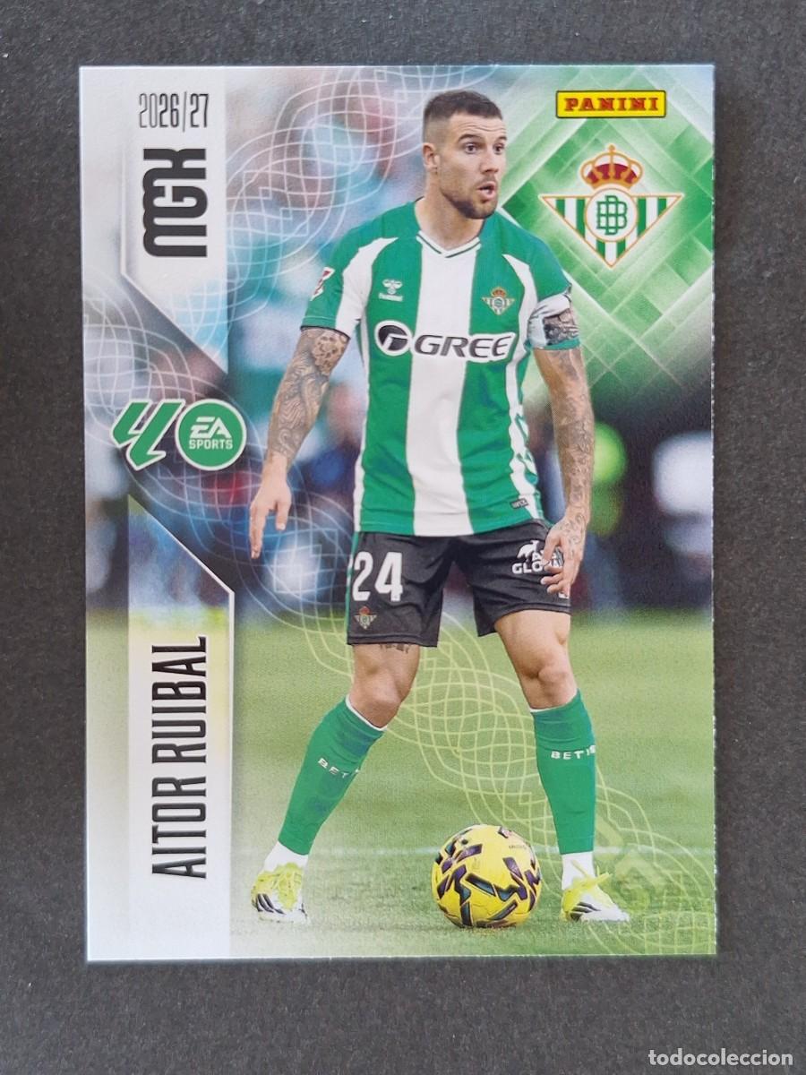 Cromos de f&uacute;tbol: L1 AITOR RUIBAL REAL BETIS BALOMPIE 94 PANINI MEGACRACKS 2026 2027 26 27