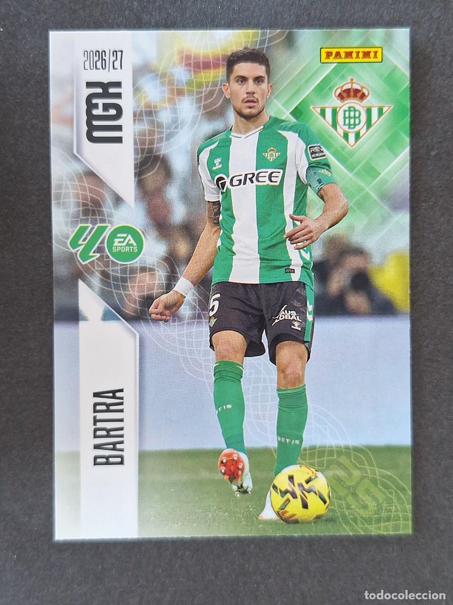 Cromos de f&uacute;tbol: L1 BARTRA REAL BETIS BALOMPIE 95 PANINI MEGACRACKS 2026 2027 26 27